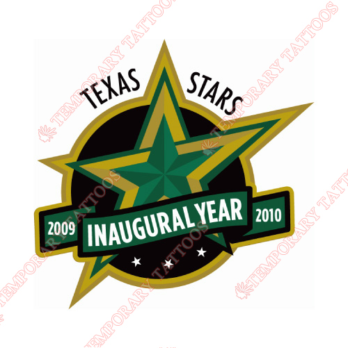 Texas Stars Customize Temporary Tattoos Stickers NO.9167